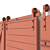 Rustic Sliding Barn Doors 3D model small image 9