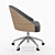 Modern Fernanda Office Chair 3D model small image 2