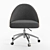 Modern Fernanda Office Chair 3D model small image 4