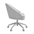 Modern Fernanda Office Chair 3D model small image 6