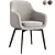 Modern Fabric Belt Chair 3D model small image 1