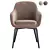 Modern Fabric Belt Chair 3D model small image 2