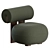 Norwegian Design: Hippo Lounge Chair 3D model small image 1