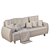 Sleek Grunnarp Sofa: Modern & Versatile 3D model small image 4