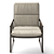 Gio Armchair: Sophisticated Italian Design 3D model small image 3