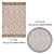 Versatile Rug Set - 8 Pieces 3D model small image 2