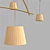 Modern White Fish Suspension Lamp 3D model small image 5