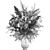 Ethereal Autumn Bouquet 3D model small image 7