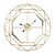 Golden Atlas Wall Clock 3D model small image 1