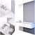 Stylish Bathroom Essentials Collection 3D model small image 4