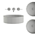 Gessi 316 Circle Sink 3D model small image 2