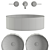 Gessi 316 Circle Sink 3D model small image 4