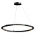 Elegant Norfrid Chandeliers: Illuminate in Style 3D model small image 2