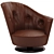 Italian Luxury: Giorgetti Arabella Armchair 3D model small image 2