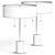 Elegant Arteriors Jadyn Lamp 3D model small image 2