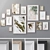 Versatile Set of 1410 Wall Paintings 3D model small image 1