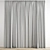 Poly Curtain Set: High Quality Model 3D model small image 4
