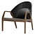 Estudiobola Luisa Lounge Chair 3D model small image 1