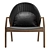 Estudiobola Luisa Lounge Chair 3D model small image 2