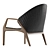 Estudiobola Luisa Lounge Chair 3D model small image 3