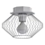 Industrial Chic Ceiling Light - Lussole Loft 3D model small image 2