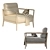 Elegant Carlton Armchair: Perfect Comfort 3D model small image 5