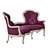 Roberto Giovannini Lowpoly Art Sofa 3D model small image 2