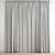 Polygonal Curtain Model: 3ds Max & OBJ Formats 3D model small image 4