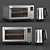 GE Premium Kitchen Set: High-Quality Appliances 3D model small image 1