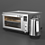 GE Premium Kitchen Set: High-Quality Appliances 3D model small image 3