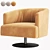 Luxury Swivel Armchair: Diga Delight 3D model small image 3