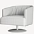 Luxury Swivel Armchair: Diga Delight 3D model small image 4