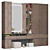 Modern Hallway Storage Unit 3D model small image 2