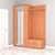 Modern Wardrobe with Spacious Storage 3D model small image 1