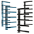 Sleek Stainless Towel Warmer 3D model small image 2