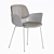 Natuzzi NANÀ: Stylish Fabric Chair 3D model small image 1