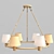 Dazzling Dahlia Chandelier Collection 3D model small image 5