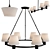 Dazzling Dahlia Chandelier Collection 3D model small image 6