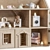 Plywood Dollhouse: Interactive Design 3D model small image 5