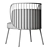 Nabi Armchair: Ultimate Comfort 3D model small image 3