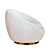Barrel Celer Swivel Chair: Sleek and Stylish 3D model small image 3