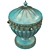 Vintage Gold Patina Vase 3D model small image 3