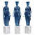 Lalique Acropolis Sculpture: Exquisite Glass Masterpiece 3D model small image 1
