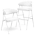 Chia: Stylish Dining Chair and Bar Stool 3D model small image 5