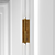Classic Panelled Door with Brass Hardware 3D model small image 3
