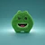 Cheerful Plush Monster 3D model small image 5