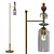 Elegant Bizet Floor Lamp 3D model small image 1