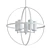 Sea Gull Lighting: Contemporary Pendant Chandelier 3D model small image 2