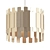 Elegant Maruja Pendant Light 3D model small image 1