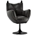 AltaModa BABOLL Armchair: Unique Design for Bold Interiors 3D model small image 5